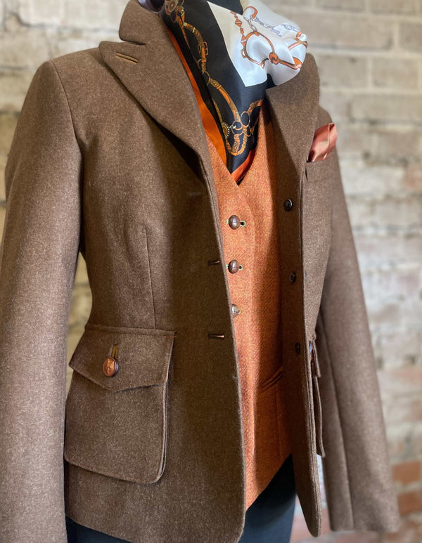Kurzer Damenblazer Loden