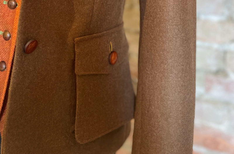 Kurzer Damenblazer Loden